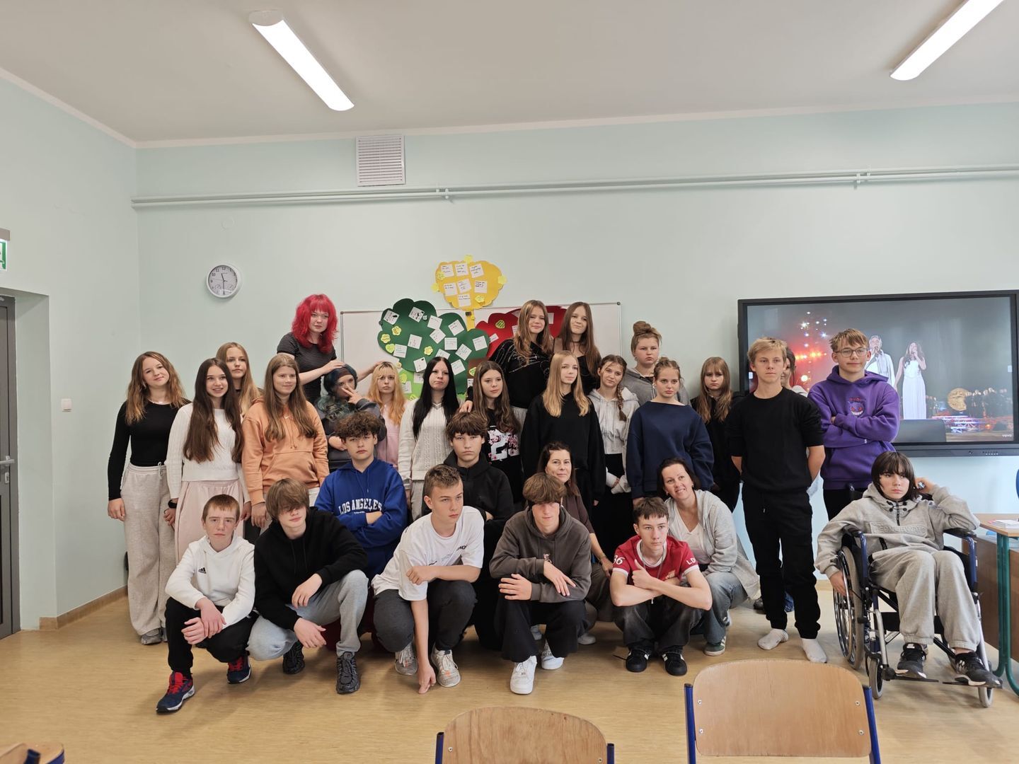 Wizyta uczniów ze Zastruża w Zespole Szkół Ogólnokształcących w Helu